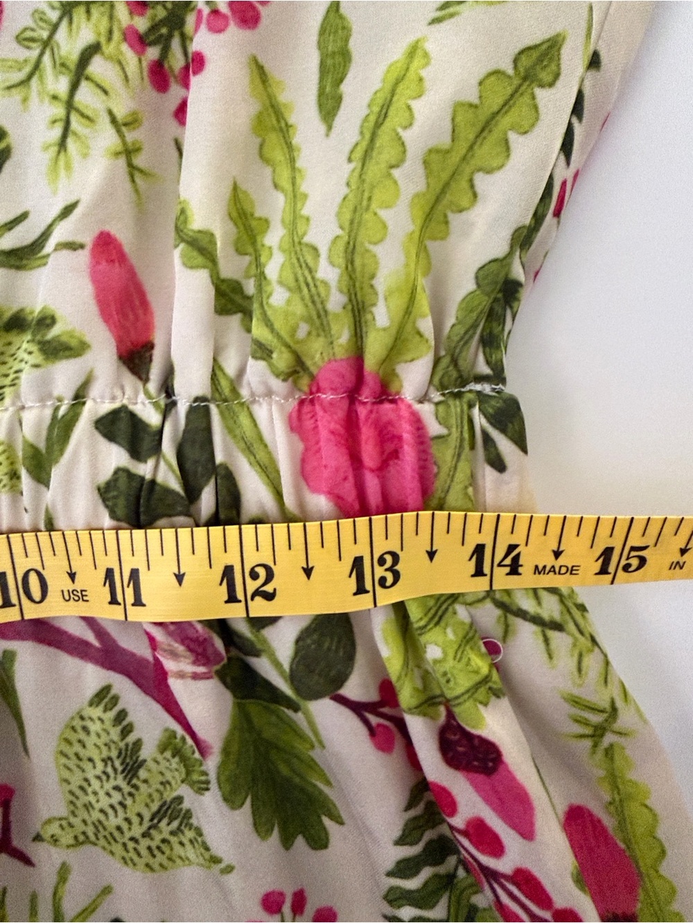 Monoplaza Floral Garden Party Midi Dress size Large - Picture 11 of 13